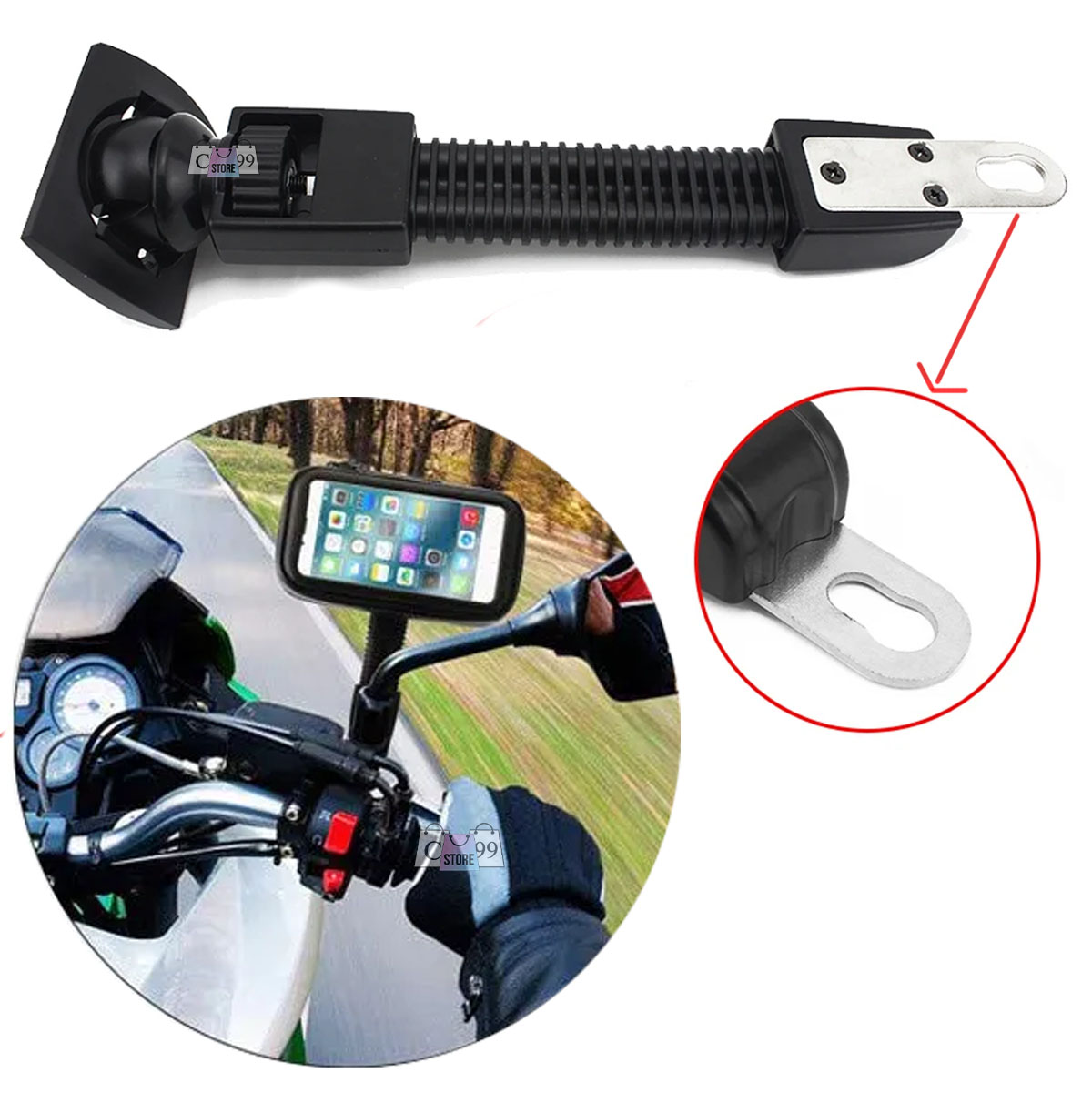 Miniatura 5 de Soporte De Celular Para Moto Impermeable